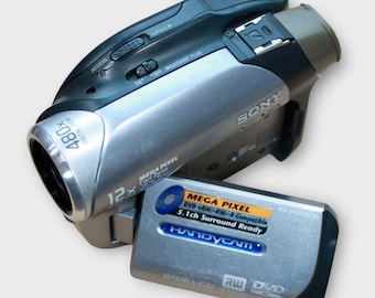 Sony Handycam DCR-DVD650 Mini DVD Hybrid Camcorder 60x Zoom - Etsy