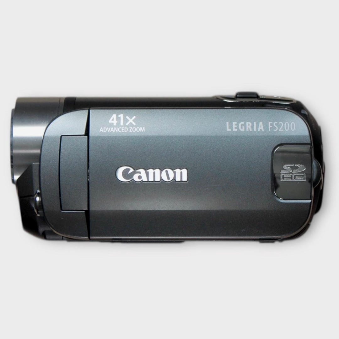 Canon Legria FS200 Camcorder | Y2K Retro Digital Video Camera - Etsy