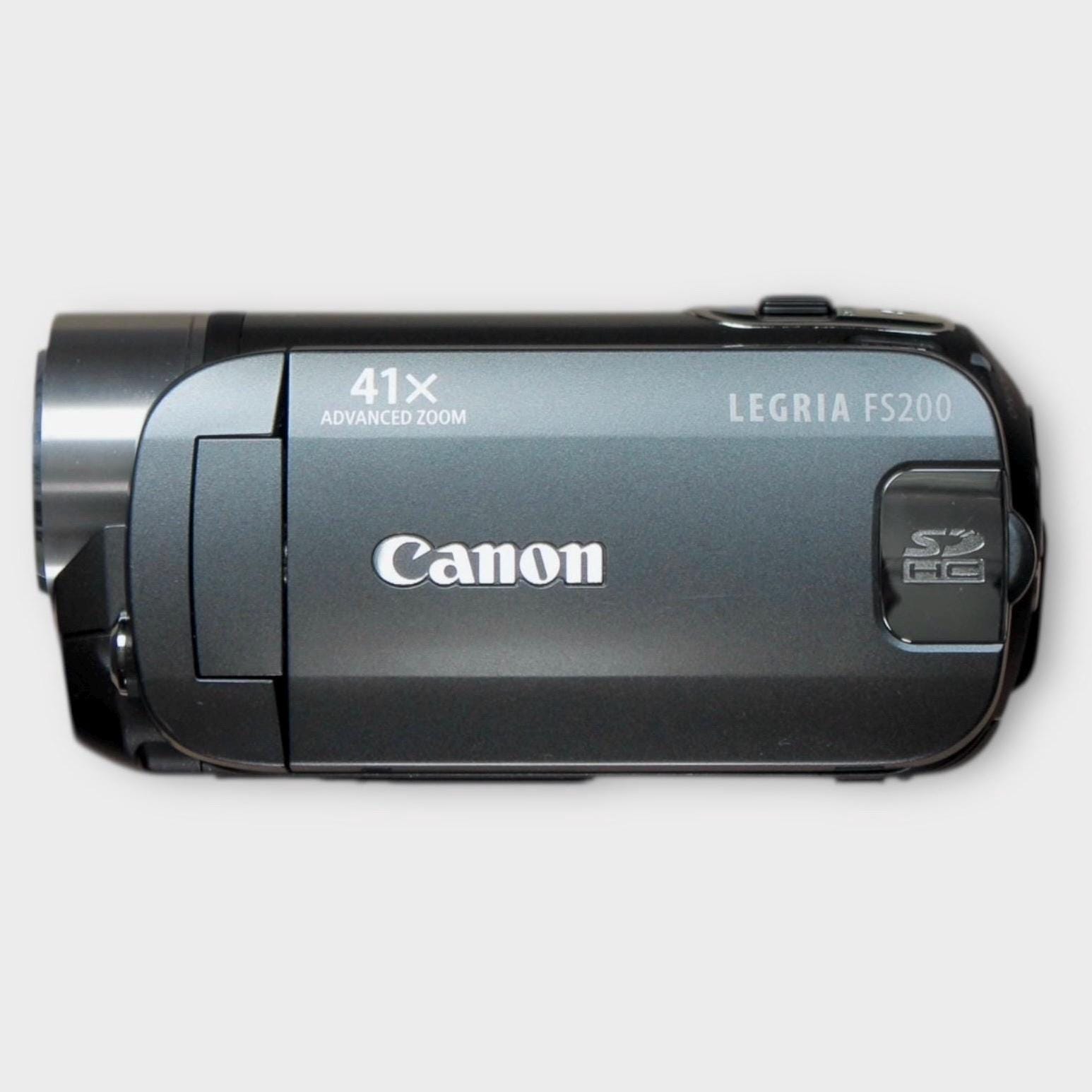 Canon Legria FS200 Camcorder | Y2K Retro Digital Video Camera - Etsy
