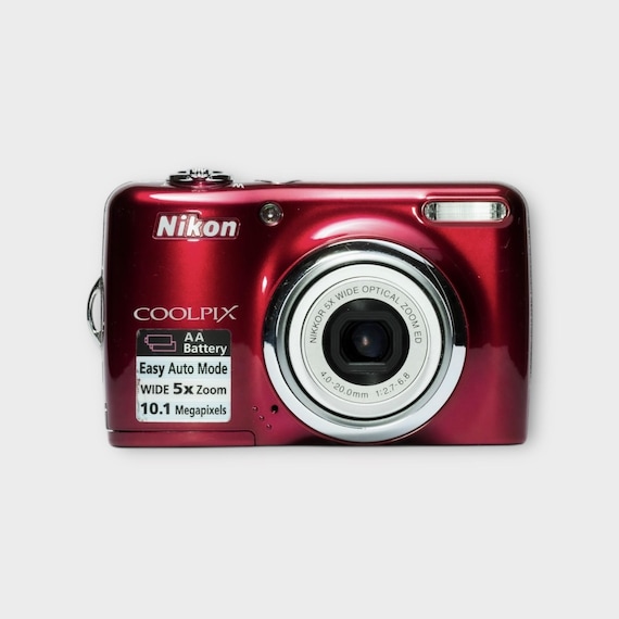 Nikon | L26 Coolpix Camera Digital : L23 Shoot Point Red COOLPIX