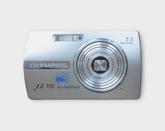 MINT Rare Olympus μ-7010 Mju Pink Digital Camera Set (power