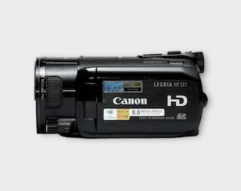Canon Legria HF S11 Camcorder: Retro Y2K Digital Video Camera