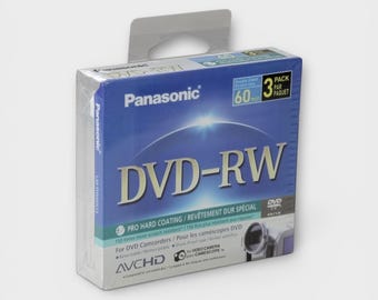 Panasonic LM-RW60U3 DVD-RW / Disco riutilizzabile per videocamera / Disco per videocamera