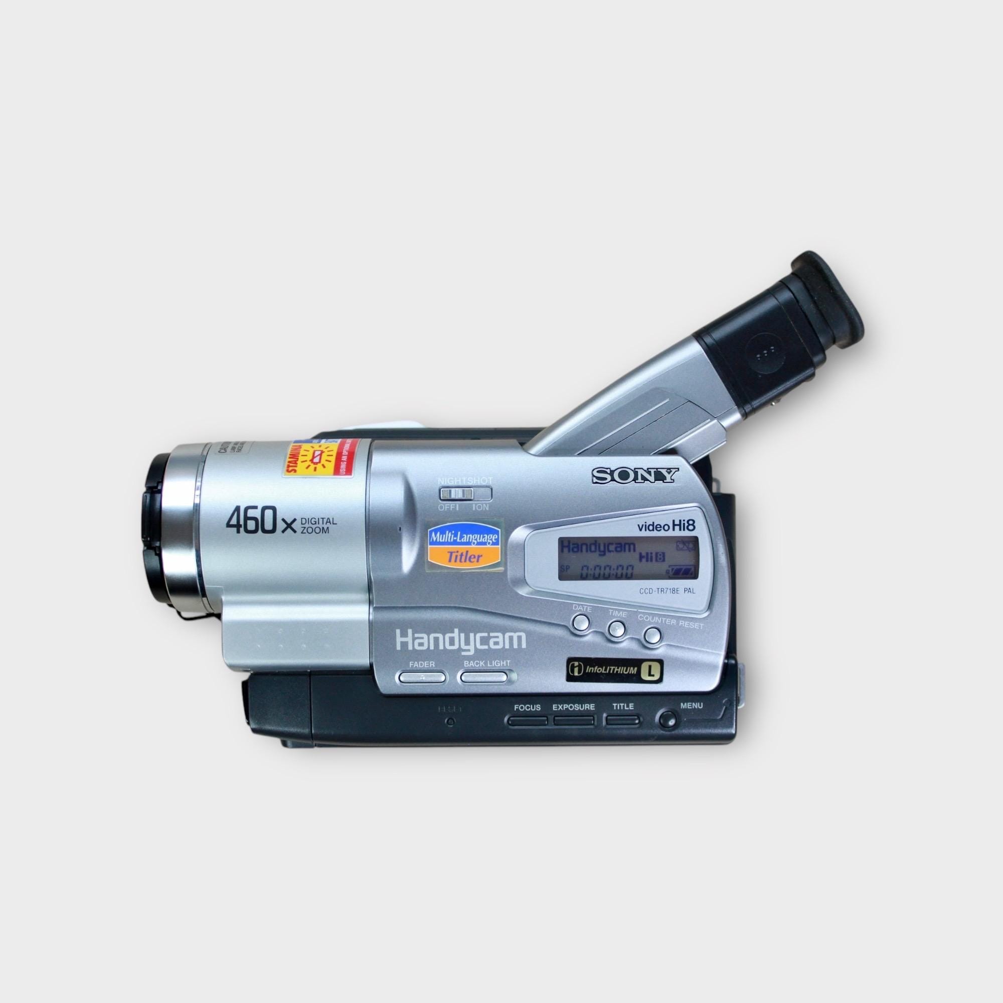 Sony Handycam CCD-TR718E PAL HI8 | Camcorder | Digital Video