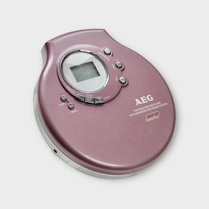 AEG CDP 4212 Portable CD Player: Y2K Retro Discman