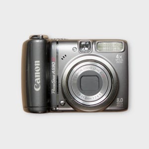 Canon PowerShot A590 IS | Digicam | Y2K | Compact Photo Camera | Point and Shoot | Digital Camera