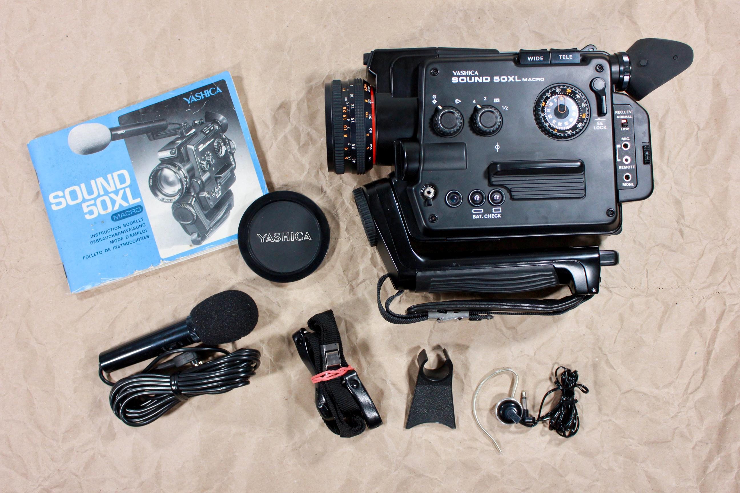 Yashica Sound 50XL Macro: Vintage Super 8 Film Camera - Etsy Canada