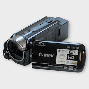 Canon Legria HFR56 Camcorder: Retro Y2K Digital Video Camera