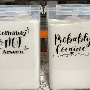 Flour & Sugar Pantry Labels SVG