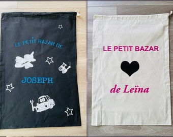 Sacs à jouets Beige ou Noir (voir modèles)