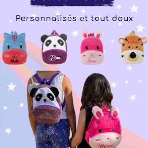 Customizable children's backpacks