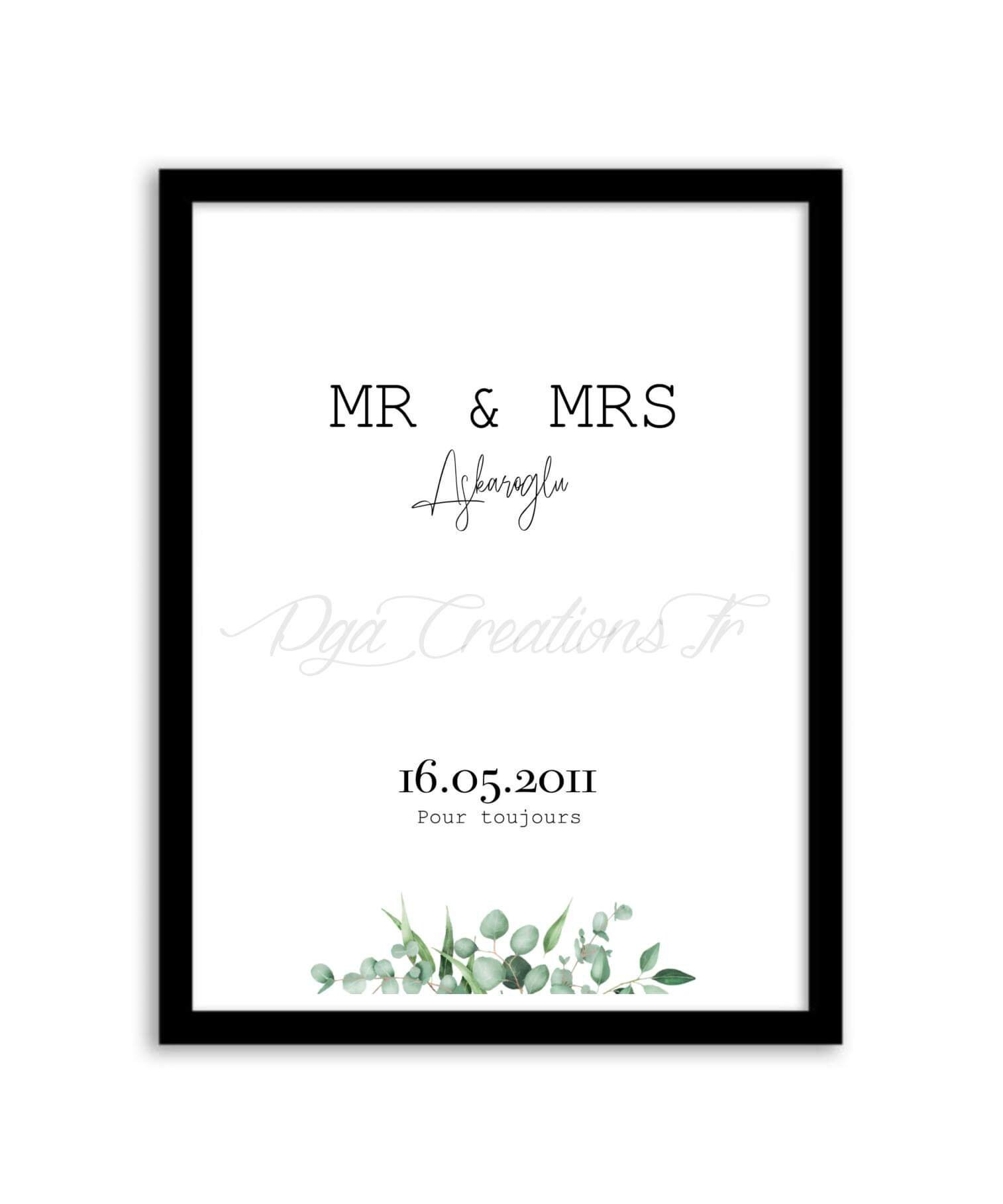 Affiche Personnalisée