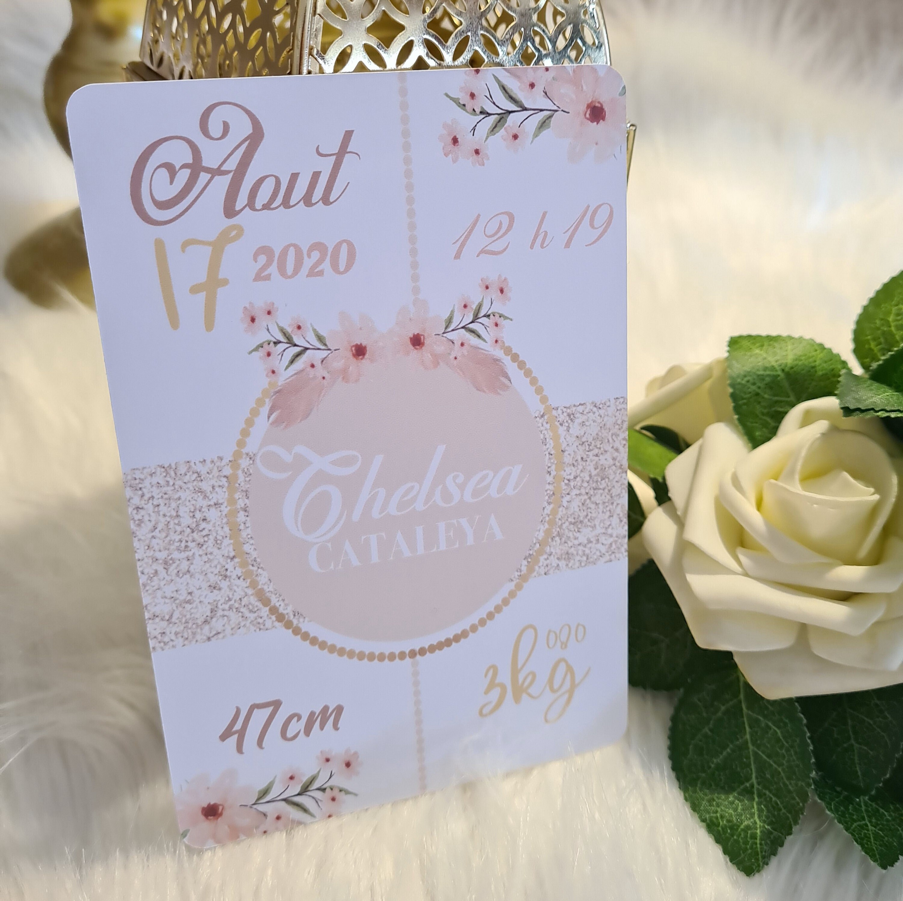 Affiche Naissance Personnalisée