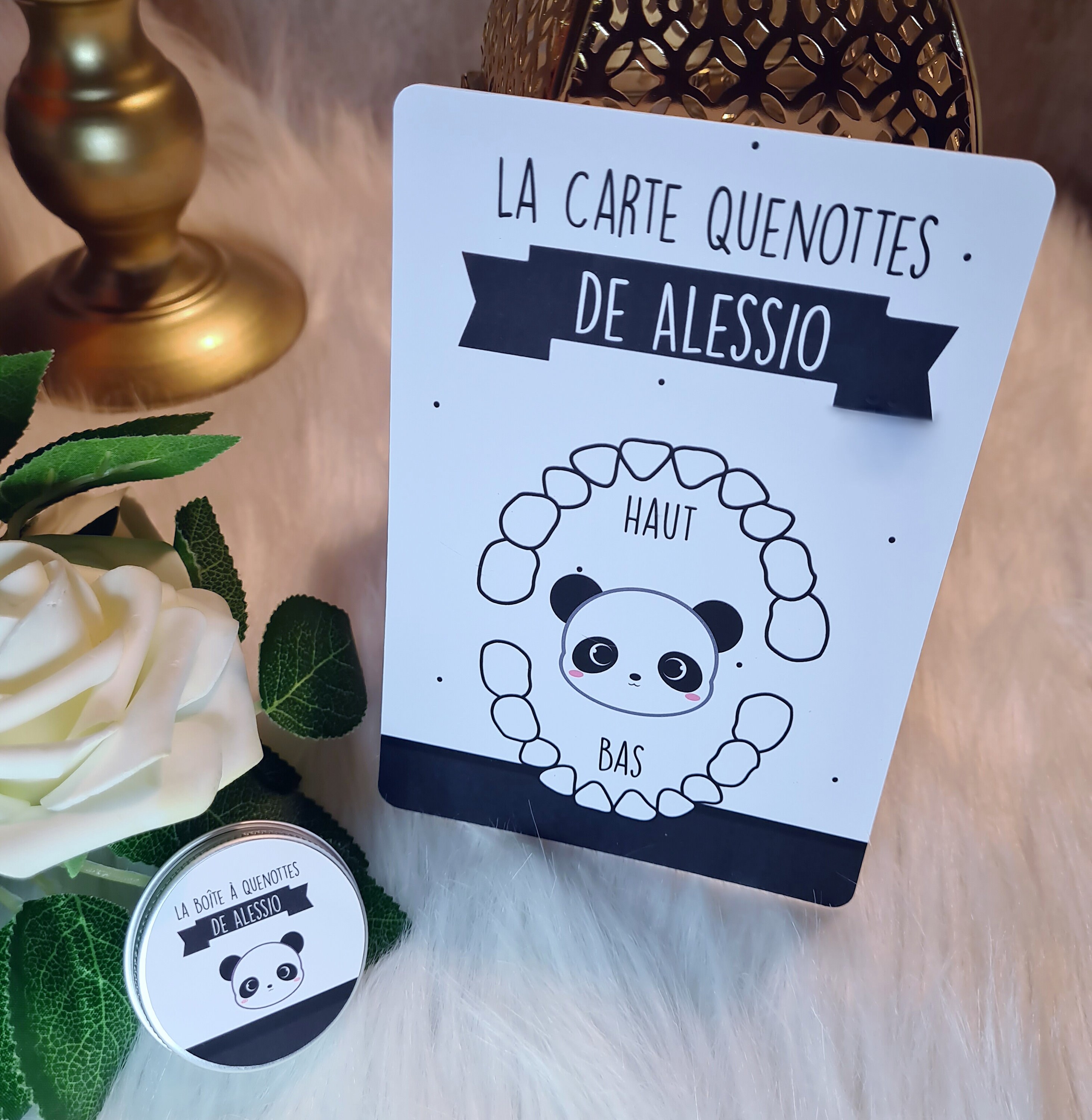 Boîtes à Quenottes Personnalisés