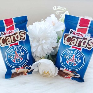 Kinder Cards personnalisé thème au choix