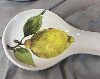 Portacucharas Ceramica Cuore Made in Italy