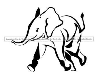 Download Vector Elephant Logo Etsy