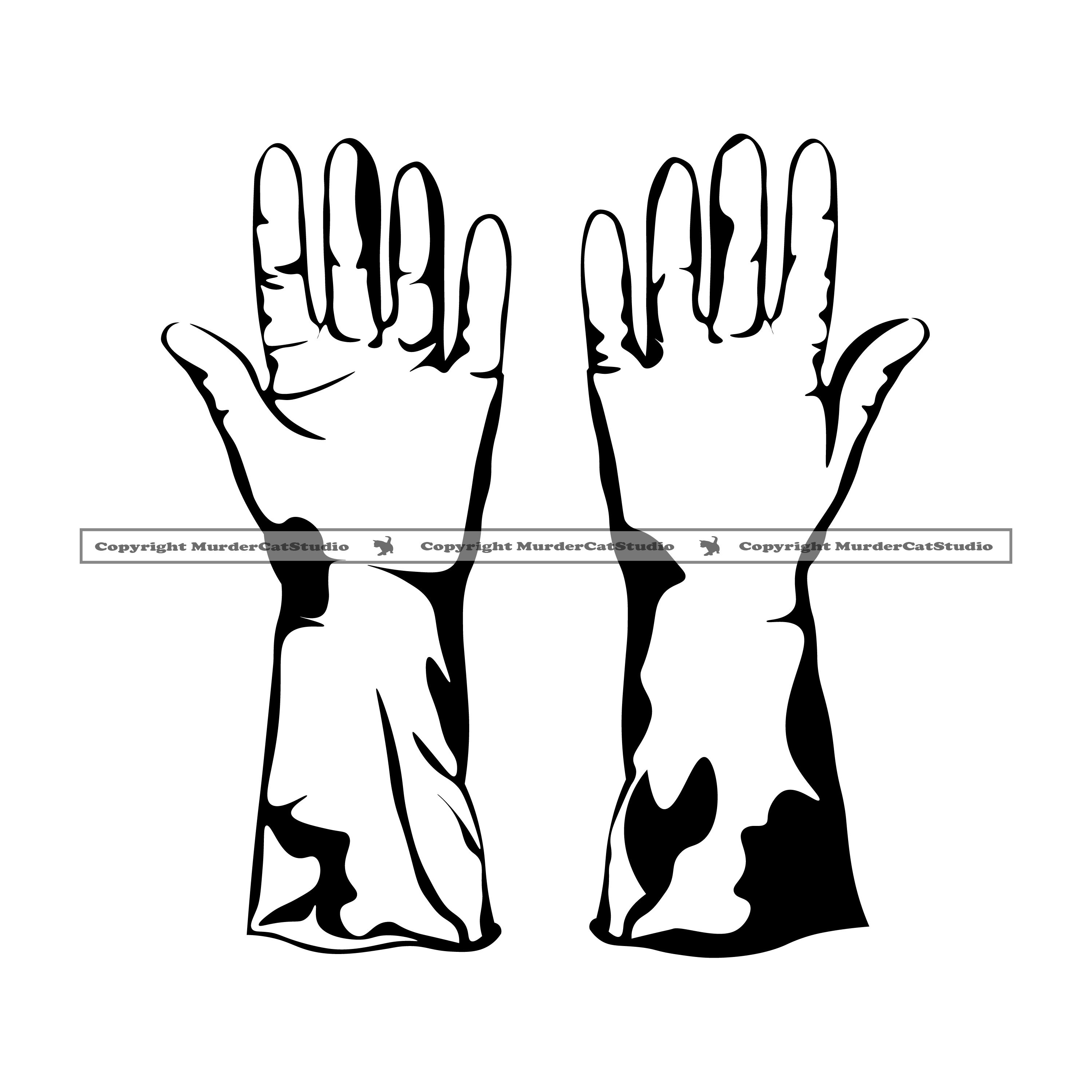 Protective Gloves Science Lab Laboratory Chemistry Safety Etsy