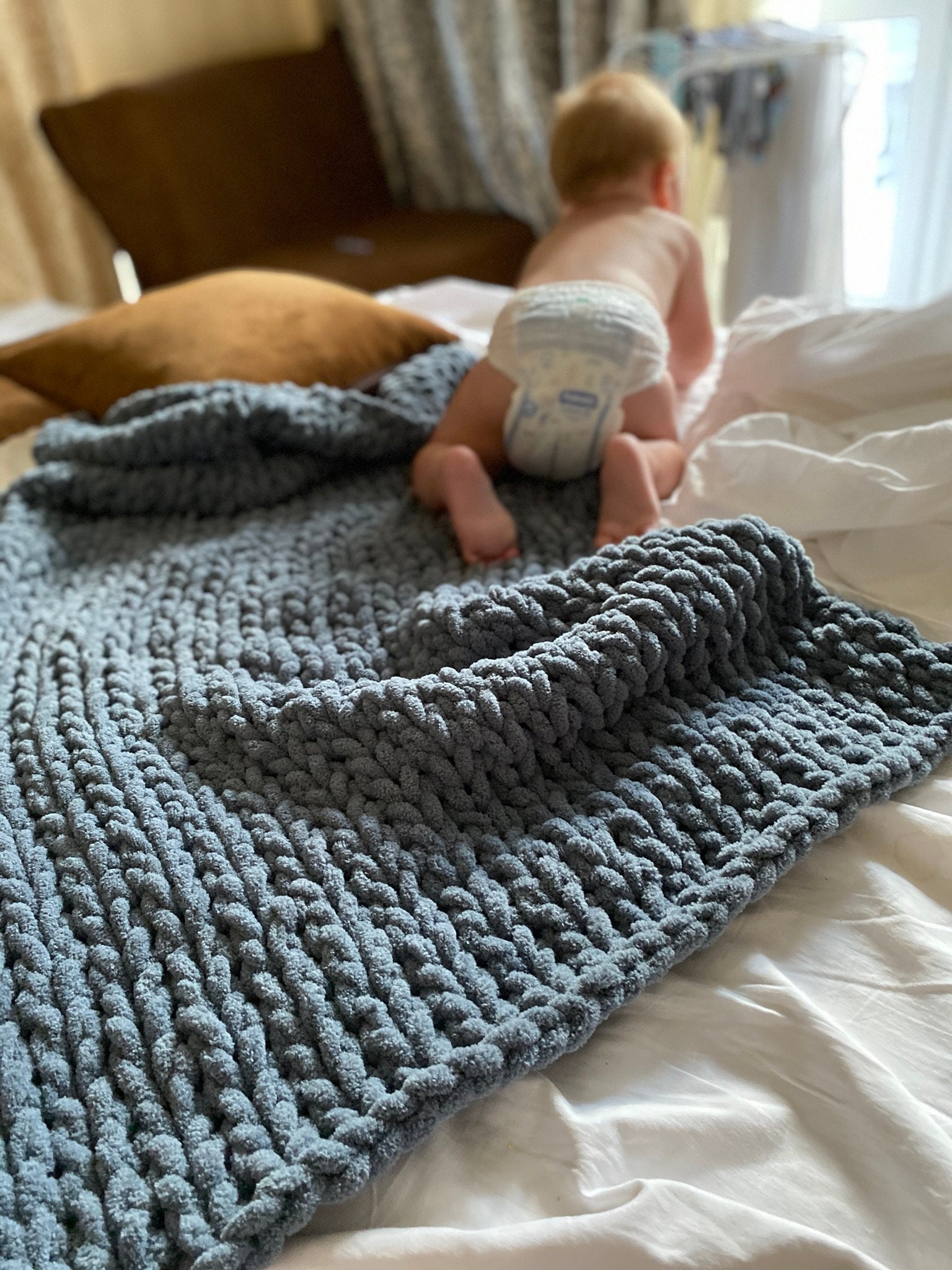 Plush Blanket Soft Newborn Blanket Toddler Throw Baby Etsy