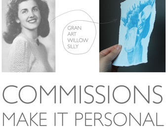 COMMISSION CONSULTATION [FREE] - schedule a chat a completely unique & personalised work of art