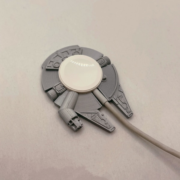Millennium Falcon Apple Watch Charger Buddy, Charger Dock, Charger Case, Charger Cover, 3D Printed