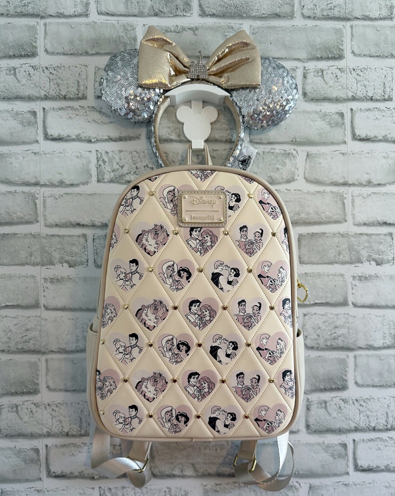 Mouse Ear and Backpack Combo Wall Hook Loungefly Backpack Etsy