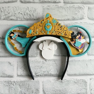 Arabian Nights Wechselohren: Aladdin 3D Gedruckt, Prinzessin Jasmin, Mausohren