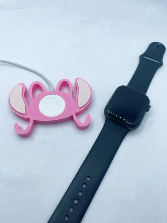 Stitch ou Angel Apple Watch Charger Buddy, étui pour chargeur de montre,  station d'accueil, étui pour chargeur imprimé en 3D -  France