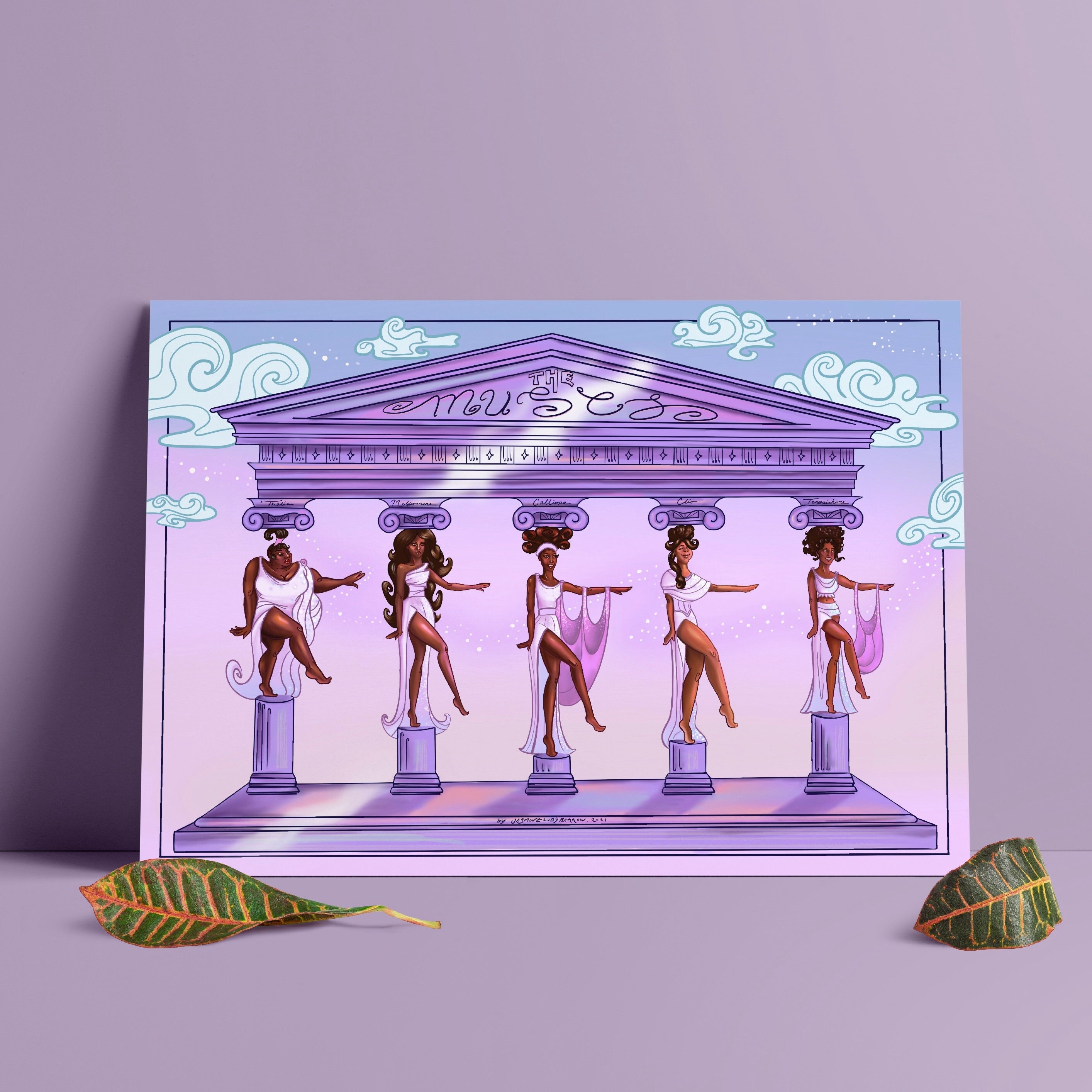 The Muses Disney's Hercules Disney's Muses Poster Etsy UK