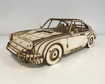 German sports car BJ.64 as a 3D large model kit