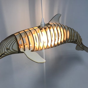 Ceiling lamp Delfin &quot;Flipper&quot;, Dolfin - Ceiling Chandelier. HandmadeLight. Wooden pendant light. Lighting. Hanging lamp. Wooden poison. DIY kit