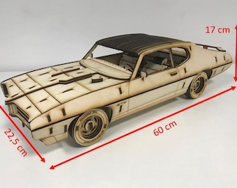 Pontiac GTO Judge as a 3D large model kit