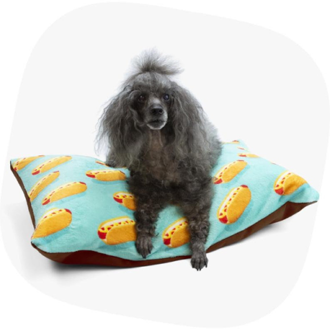 Custom Dog Bed Soft Pet Bed Personalized Dog Bed Etsy