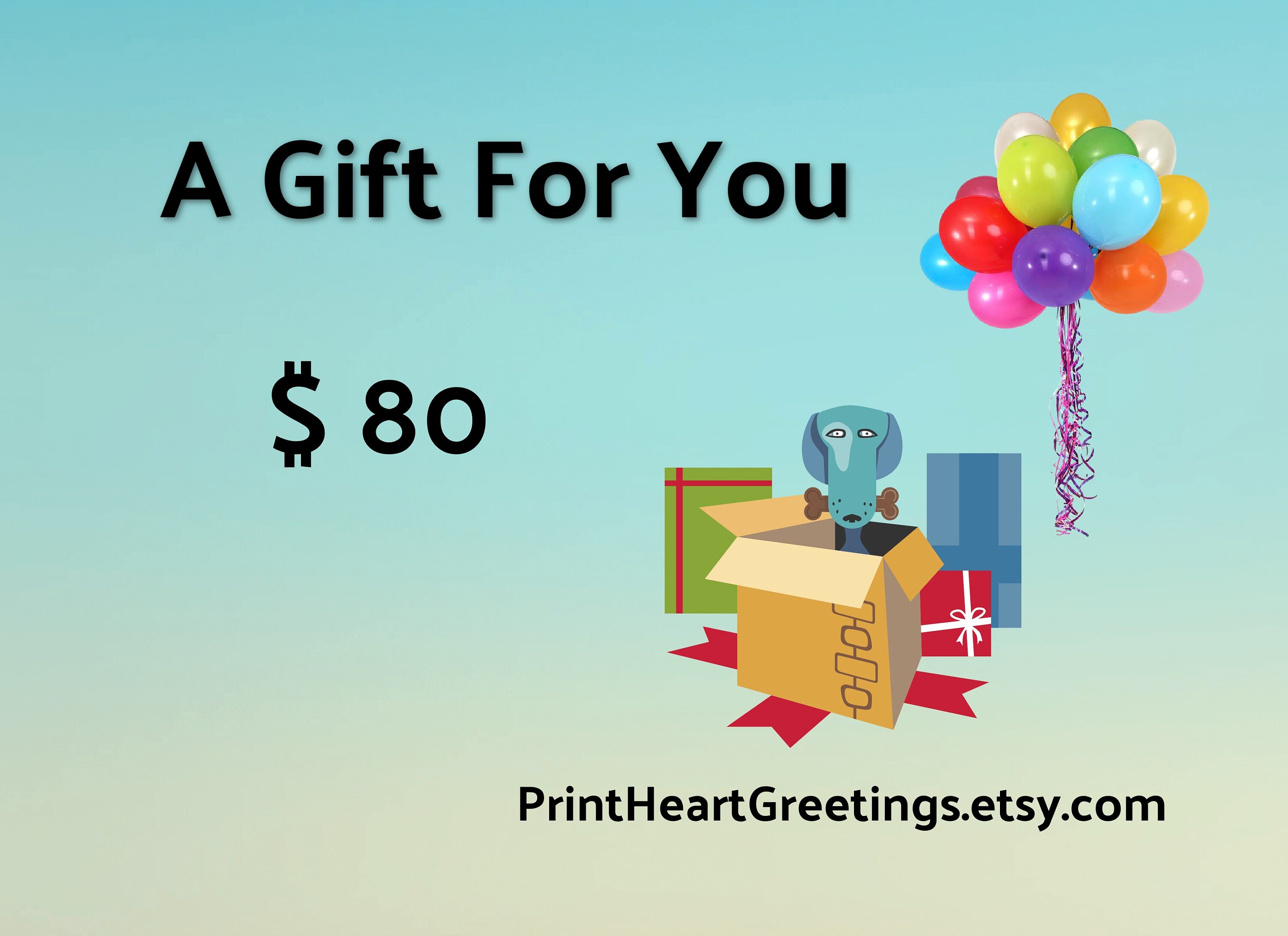 Gift Cards E Gift Cards Gift Certificate Etsy Gift Card Etsy