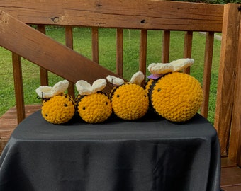 Crochet Bee Plushie