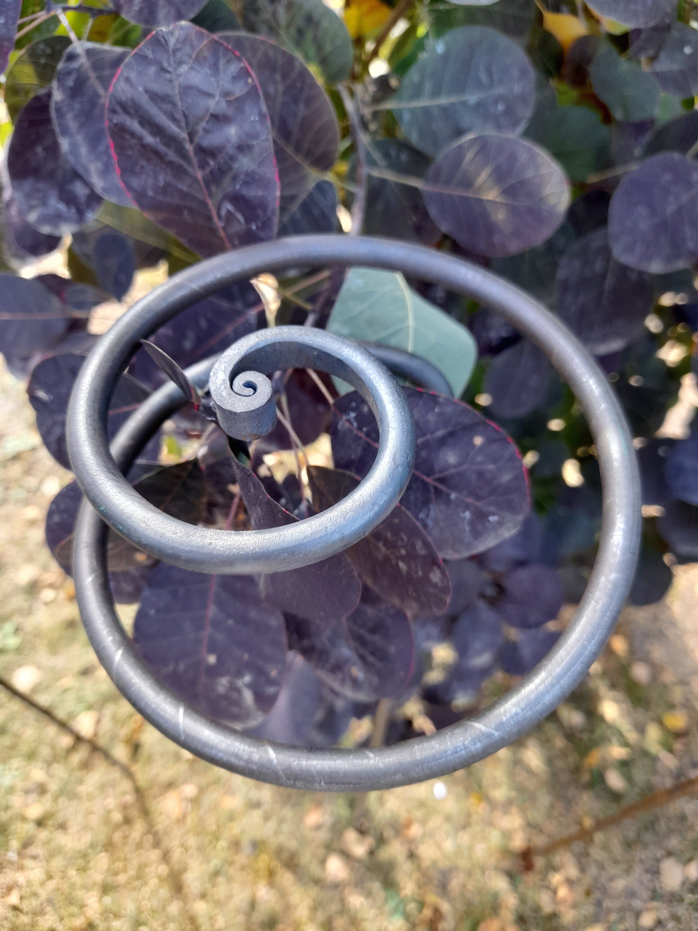 Hand 90 degree spiral Plant Supports Plant Stake Etsy