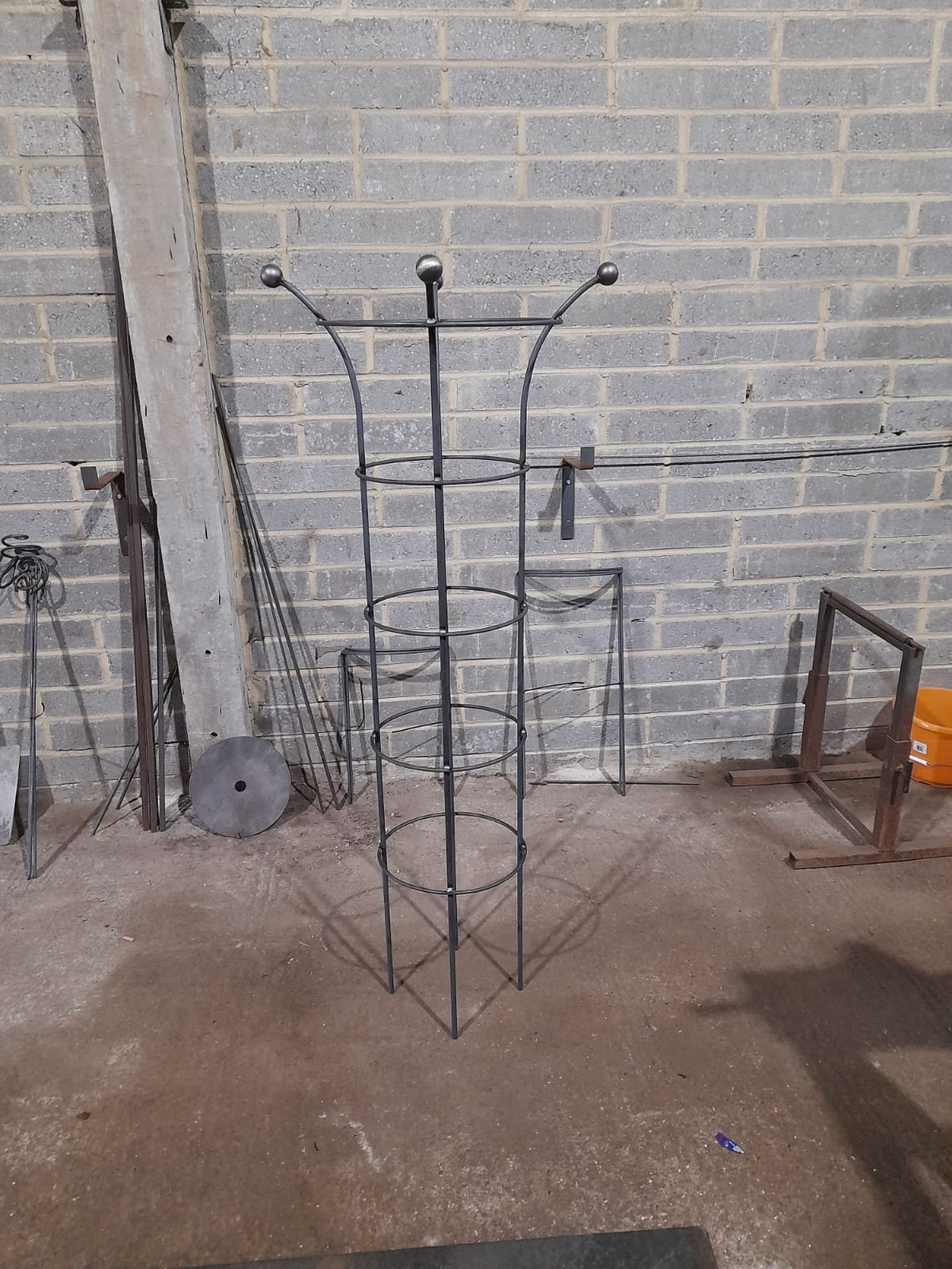 Heavy Duty Rose Plant Supports-herbaceous Border-garden - Etsy