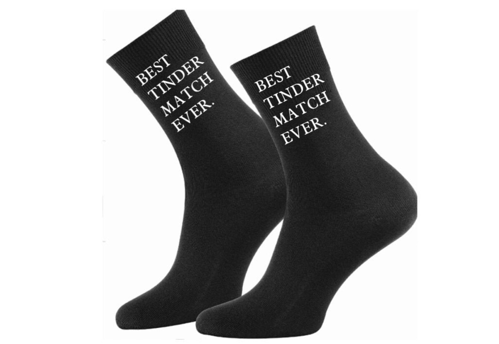 Best Tinder Match Ever. Novelty Socks. Birthday Socks Etsy