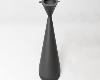 Flux Side/End Table Base | Only Base 28H Dining and Living Room Tables or Bistro Table | Handcrafted Metal Table Base | Lumber Grand