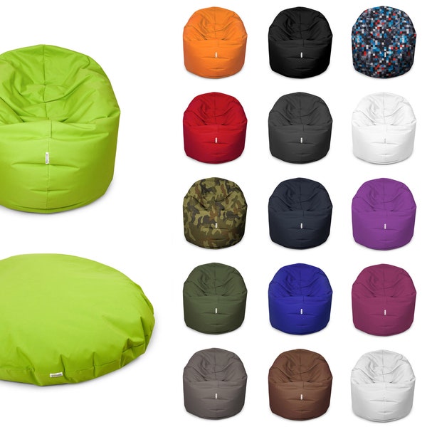 2 Varianten In 1 Sitzsack Sitzkissen Bean Bag Gamer Kissen Sessel Neu