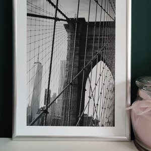 Brooklyn Bridge Print - Instant Download