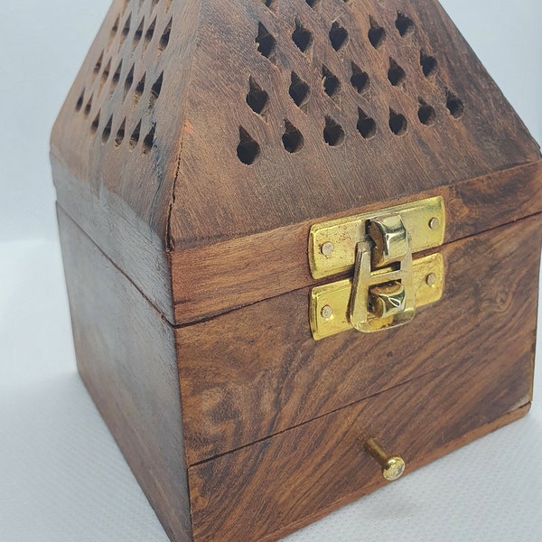 Large Wooden Bukhoor burner Incense holder