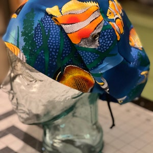 Island Sanctuary euro style scrub hat
