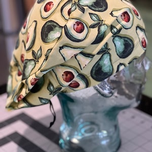 Classic avocado euro style scrub cap. Doctor, crna, anesthesia, nurse, respiratory.