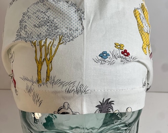 Winnie the Pooh euro scrub hat