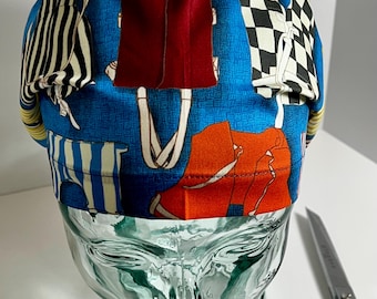 Beach Vibes only euro style scrub, chemo, biker or chef hat.