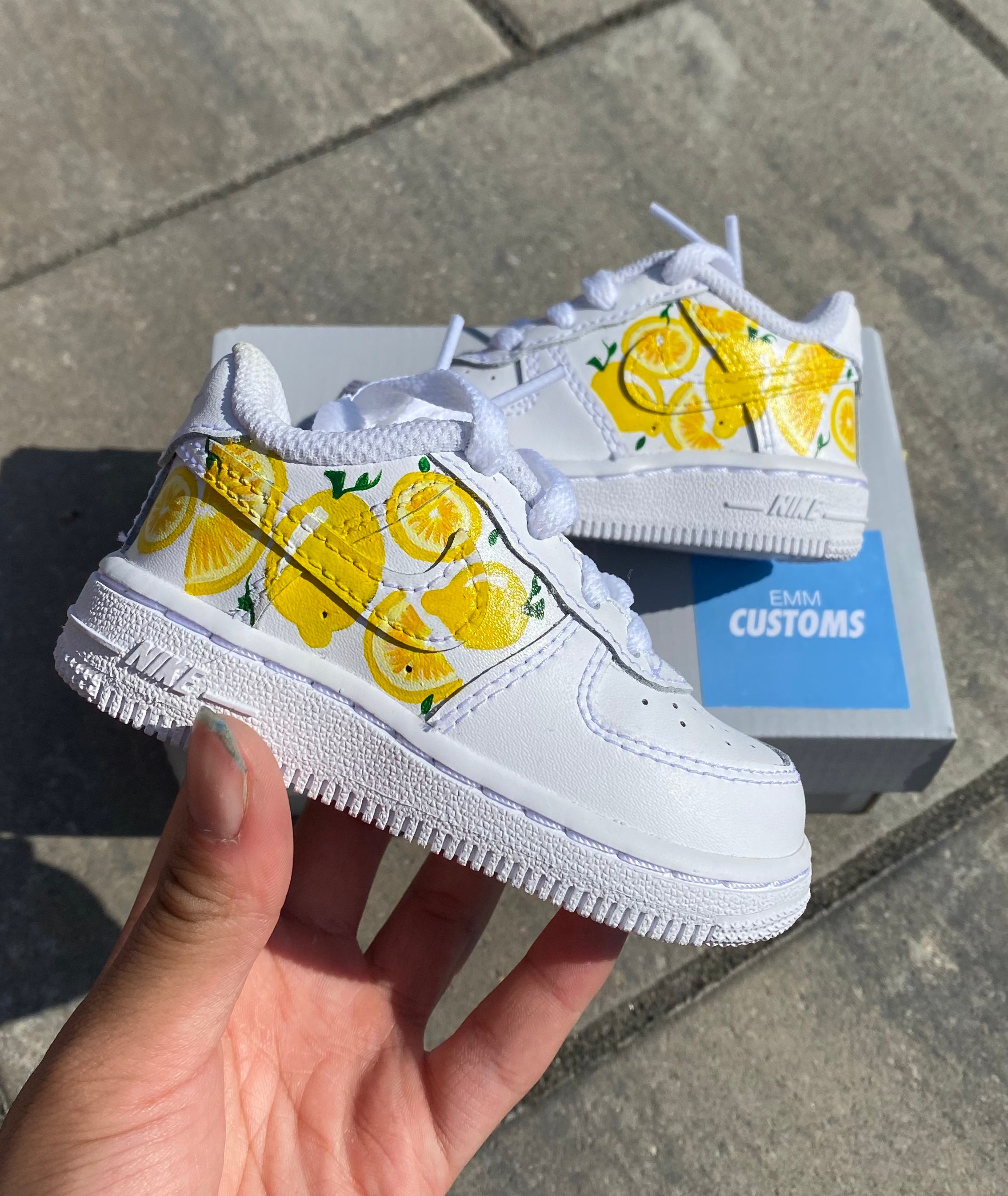 Baby Lemon Custom Nike Shoe AF1 | Etsy