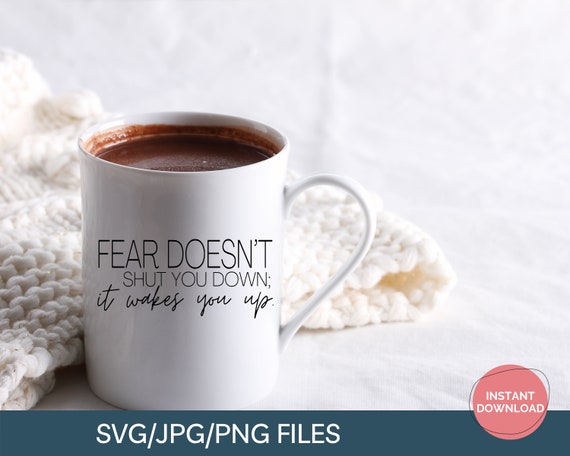 Citation Divergente La Peur Ne Vous Arrete Pas Il Vous Etsy France