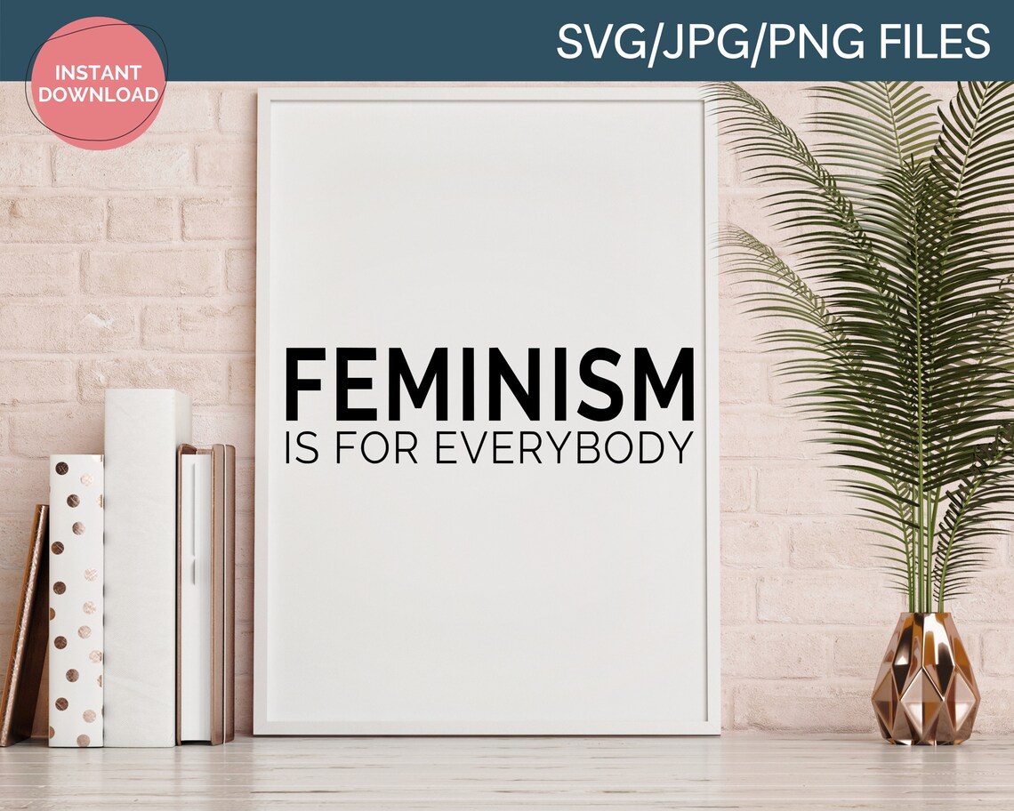 Bell Hooks Quote Feminism is for everybody. Instant | Etsy