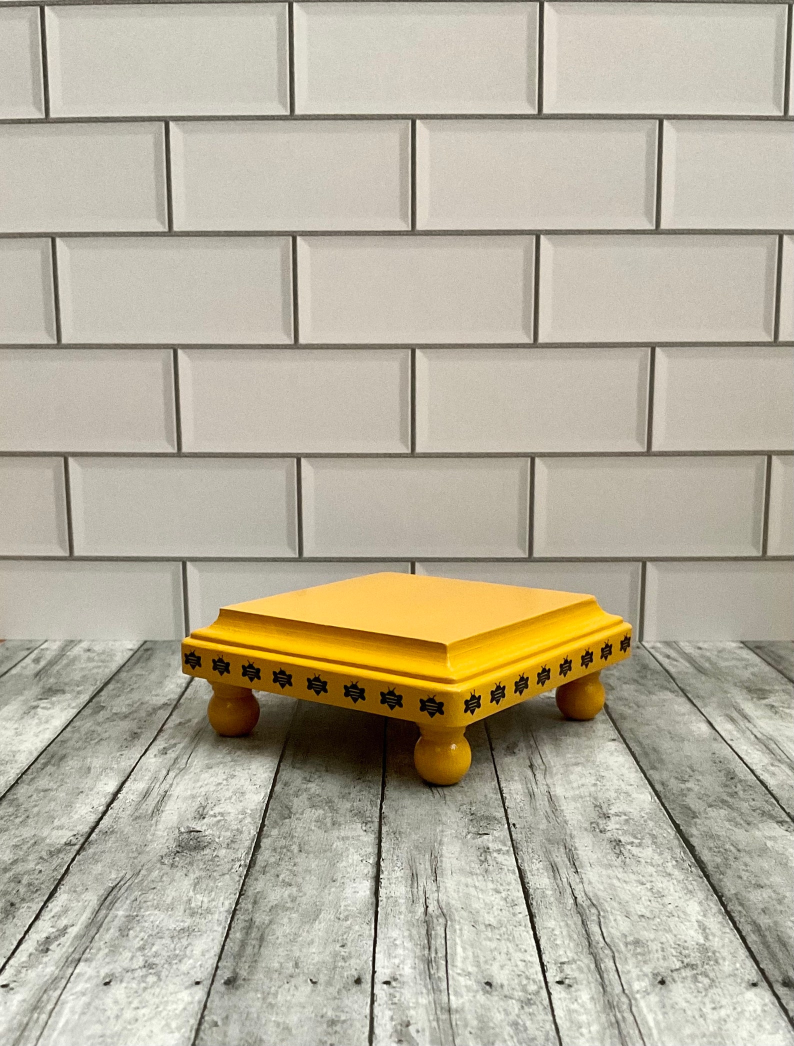 Bee Tiered Tray Decor Block and Mini Riser, Bee Home Decor, Farmhouse ...